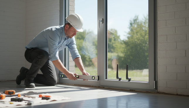 Aluminiumfenster Montage