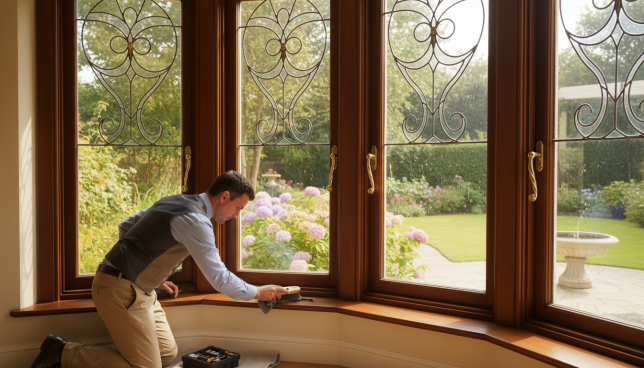 Pflege von maßgefertigten Fenstern